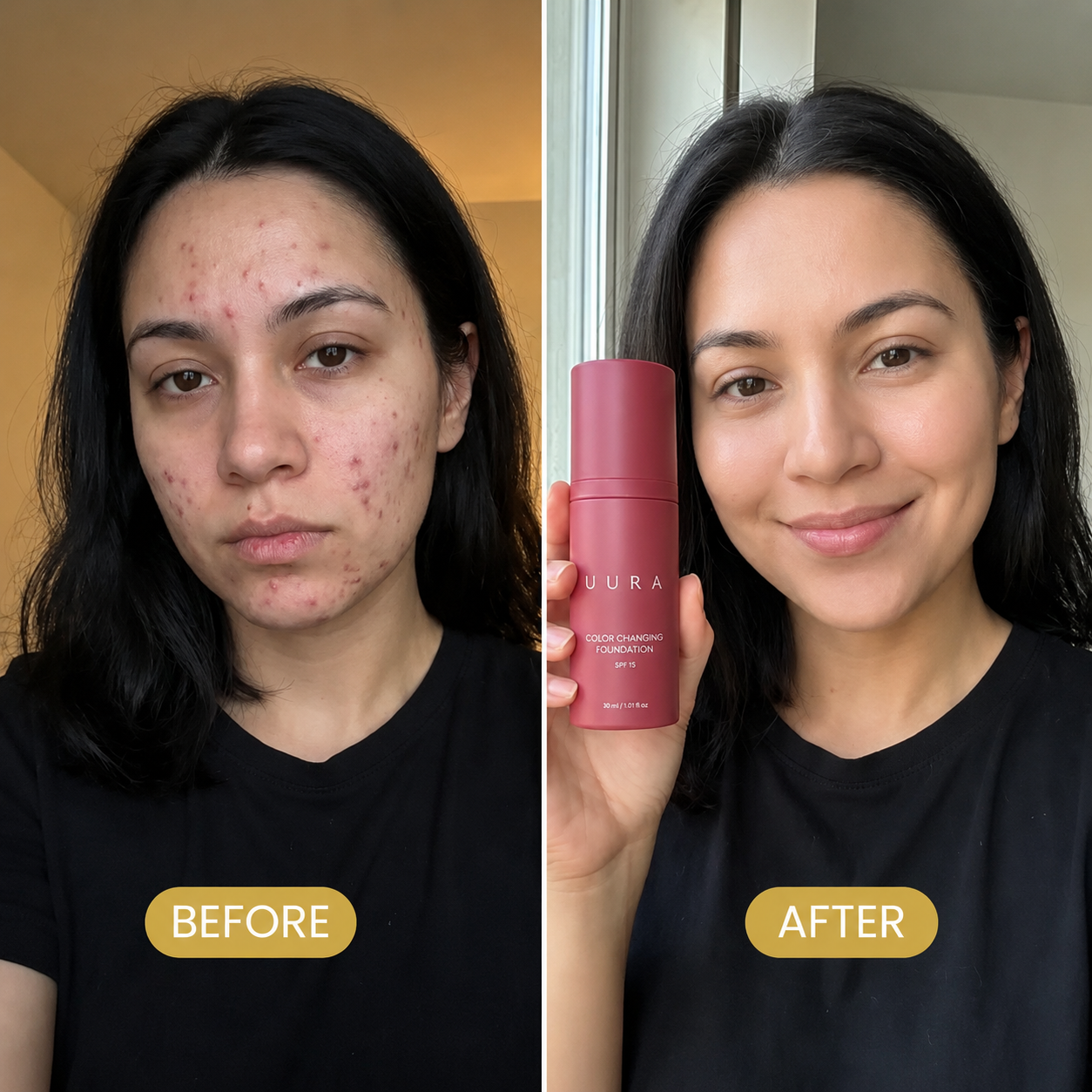 Color Changing Foundation