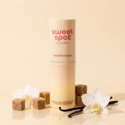 Golden Vanilla Flavored Solid Fragrance Stick- Vanilla & Brown Sugar