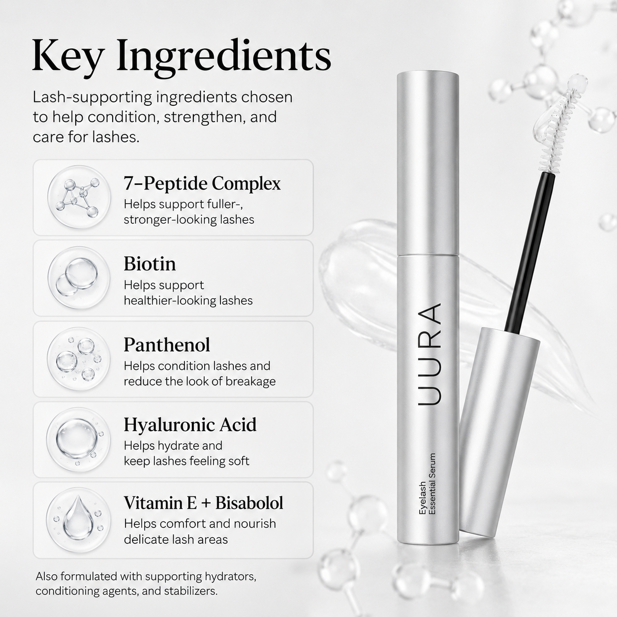 UURA Eyelash Growth Serum