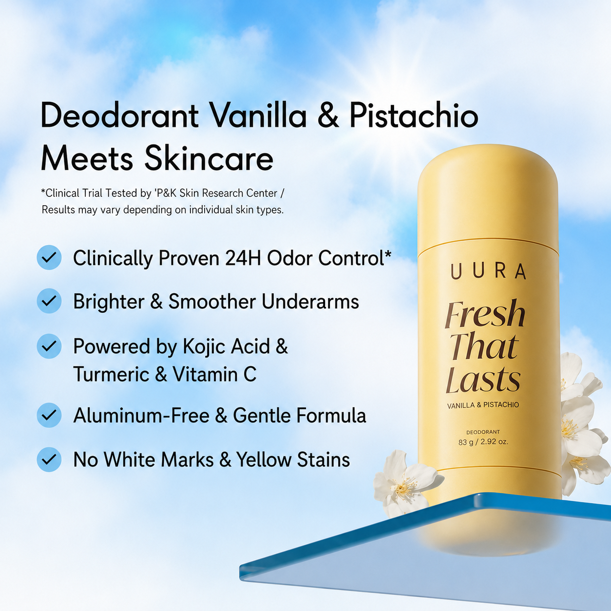 Korean Skin Brightening Deodorant