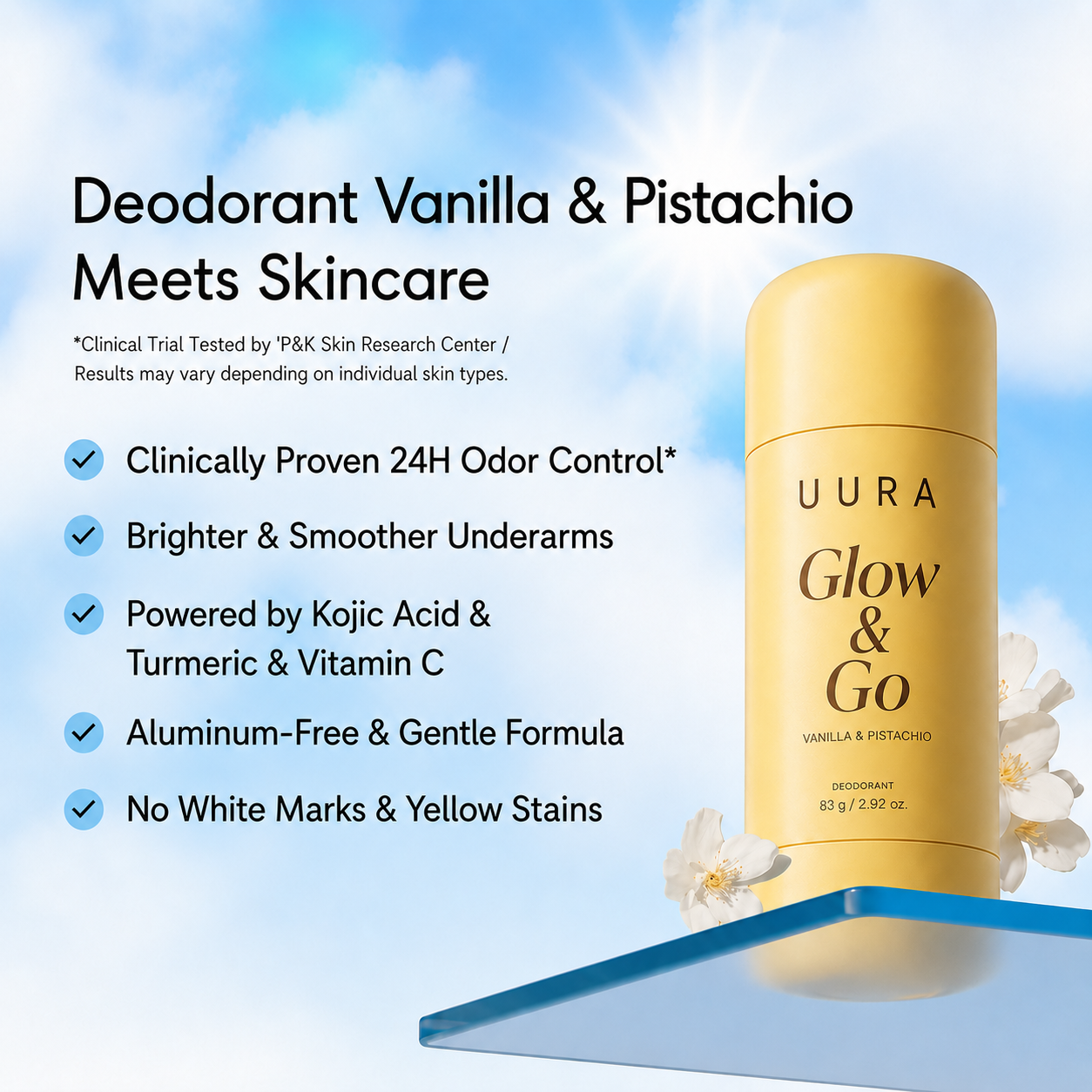 Korean Skin Brightening Deodorant