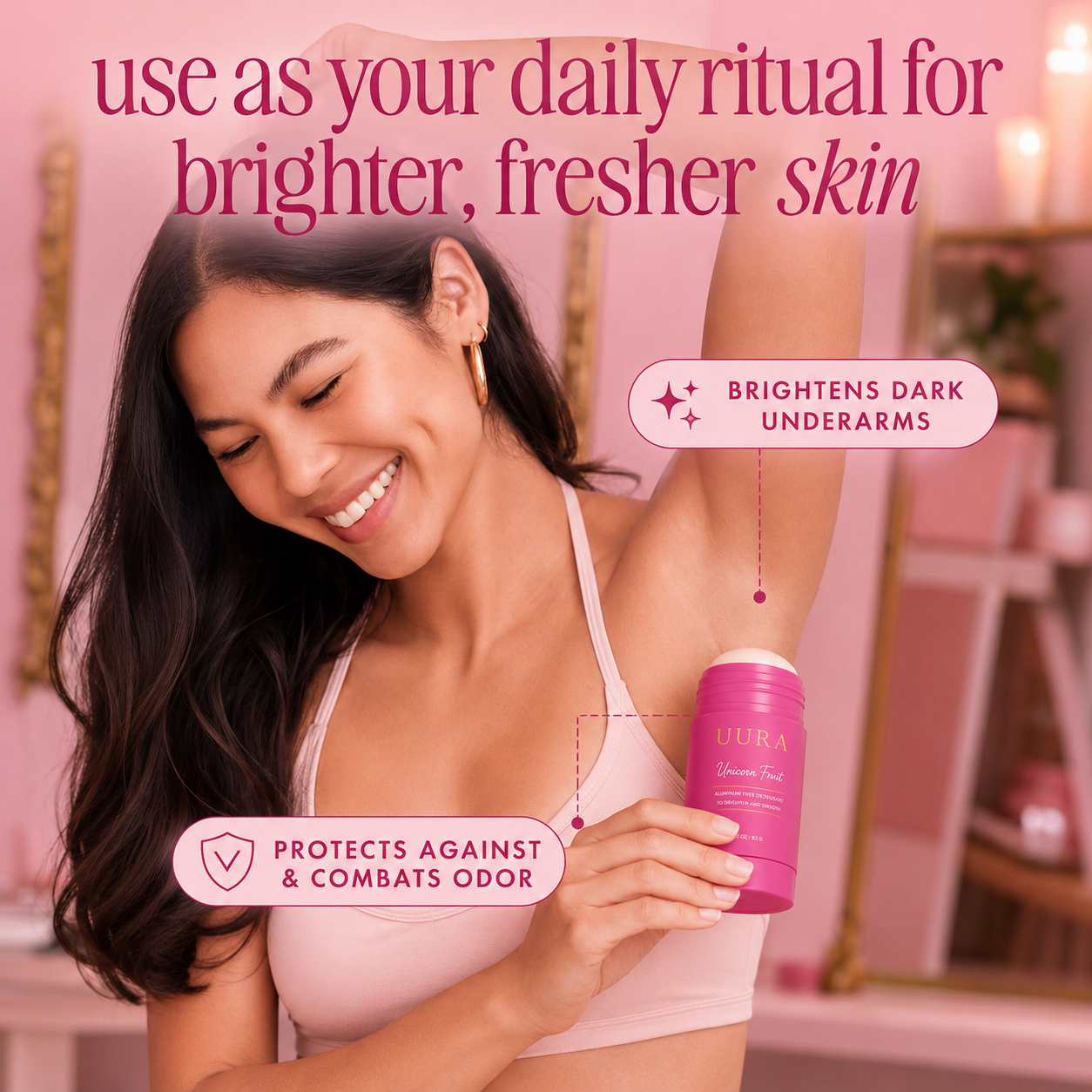 Unicorn Fruit Skin Brightening and Smoothing Deodorant